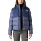 Blue Polyester Coat