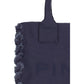 Blue Cotton Shoulder Bag