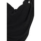 Black Polyester Blouse