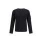 Black Cotton Sweatshirt