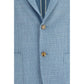 Blue Silk Blazer