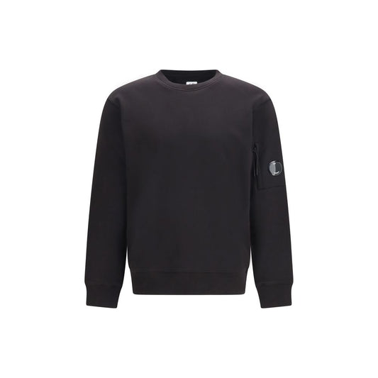 Black Cotton Sweatshirt