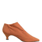 Brown Suede Ankle Boots Shoes