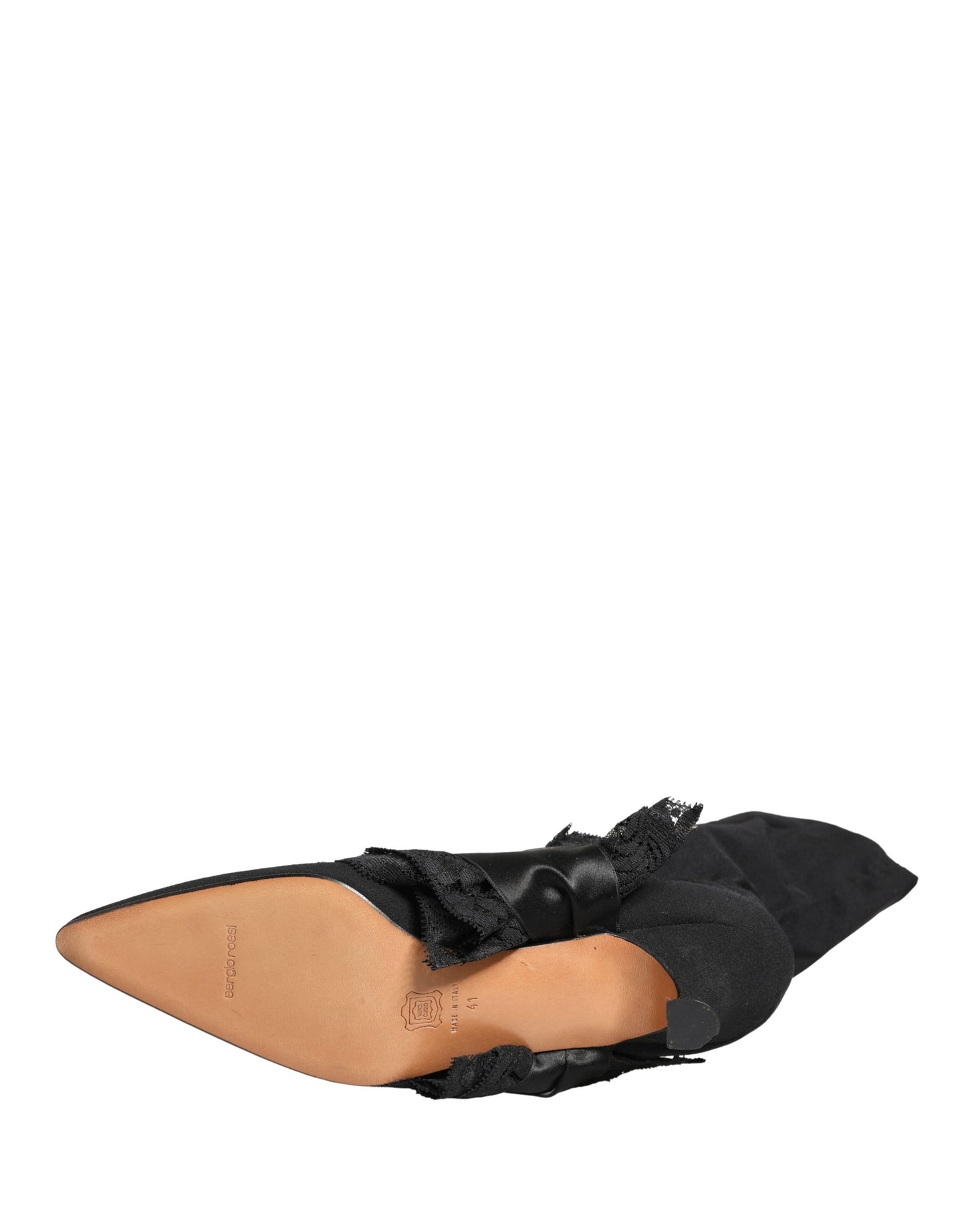 Black Suede Mid Calf Boots Shoes
