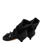 Black Suede Ankle Boots Shoes
