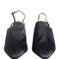 Black Suede Heels Slingbacks Shoes