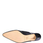 Black Suede Heels Slingbacks Shoes