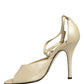 Beige Leather Stiletto Heels Sandals Shoes