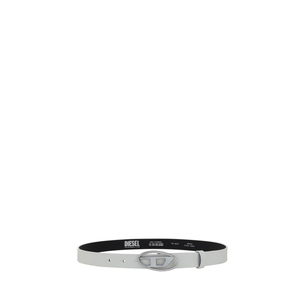 White Calf Leather Bos Taurus Regular Belt