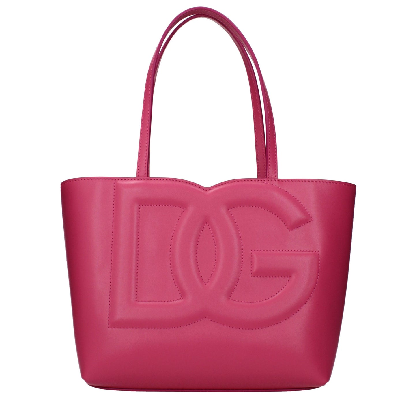 Pink Leather Handbag