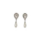 Silver Brass Earrings