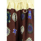 Multicolor Viscose Bermuda Shorts