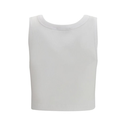 White Cotton Tank Tops