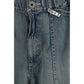 Blue Cotton Relaxed Fit Jeans