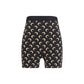 Black Polyamide Bermuda Shorts