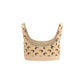 Beige Polyamide Sport Bra