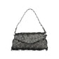 Black Polyurethane Women Handbag