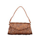 Marrone Poliuretano Women Handbag