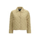 Beige Polyester Coat