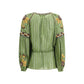 Bicolor Silk Shirt