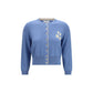 Blue Cotton Cardigan