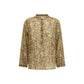 Bicolor Cotton Pattern Shirt