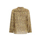 Bicolor Cotton Pattern Shirt