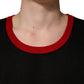 Black Crew Neck Sleeveless Men Knit Vest T-shirt