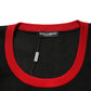 Black Crew Neck Sleeveless Men Knit Vest T-shirt