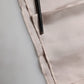 Beige Silk Straight Formal DressTrouser Pants