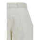 White Cotton Jeans Denim