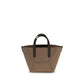 Beige Cotton Handbag