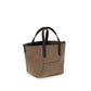 Beige Cotton Handbag
