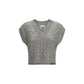 Bicolor Silk Sweatshirt