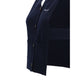 Blue Cashmere Sleeveles Sweater