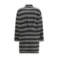 Gray Cotton Casual Dress