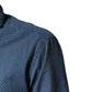 Blue Cotton Slim Fit Collared LongSleeve Casual Shirt