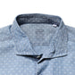 Blue Long Sleeve Collared Casual Shirt