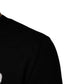 Black Logo Knitted Crew Neck Men Pullover Sweater