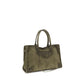 Bicolor Calf Leather Bos Taurus Shoulder Bag