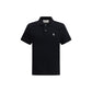 Black Cotton Polo Shirt