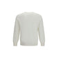 White Cotton Sweatshirt