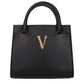 Black Leather Handbag