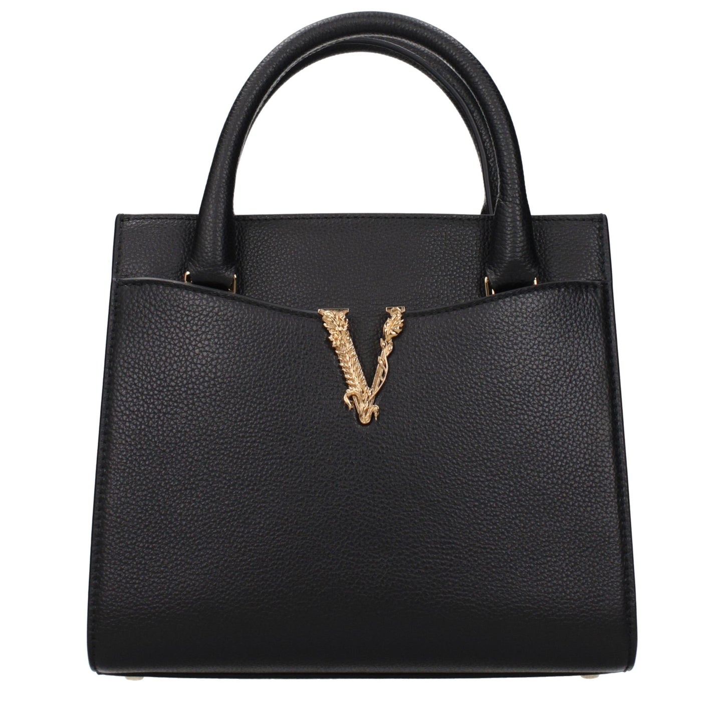 Black Leather Handbag