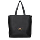Black Leather Shoulder Bag