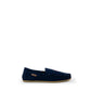 Blue Faux Fur Slippers
