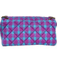 Versace Wool Lurex Medium Shoulder Crossbody Bag