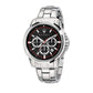 Silver Stainless Steel Dress Watch