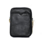 Black Leather Shoulder Strap