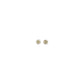 White Brass Earrings